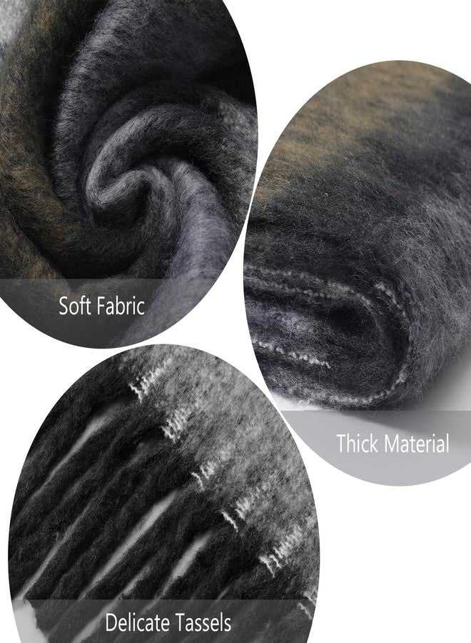 Premillow Women's Mohair Winter Scarf, Warm Winter Scarf for Women and Men, Super Soft Luxurious Cashmere Feel Women Scarfs - Image 2